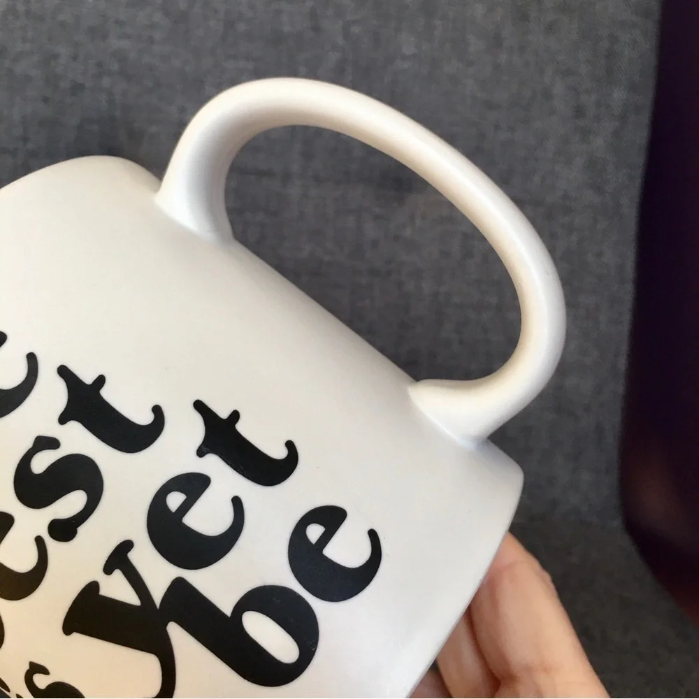 “the best is yet to be” Robert Browning Quote Coffee Mug, White, Black, 15 oz